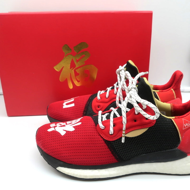 Pharrell x Solar Hu Glide Chinese New Year Sneakers Red Black S – Owned