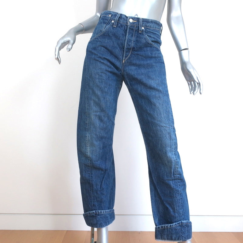 Levi's Twisted Engineered Jeans Blue Cotton-Lyocell Size 28 x 32 –  Celebrity Owned