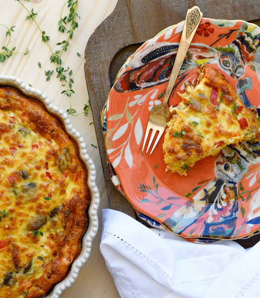 Crustless Quiche