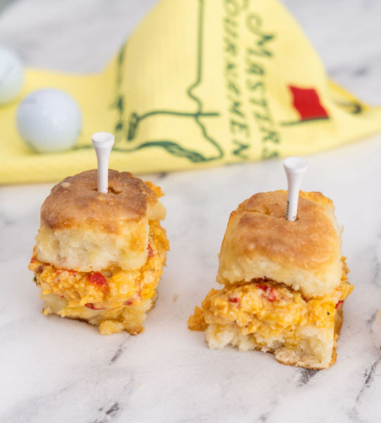 Pimento Cheese Biscuits for The Masters