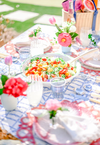 Easter Brunch or Supper table display