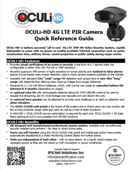 OCULi-HD Quick Reference