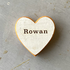 Engraved Hearts Rowan