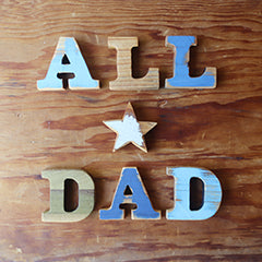 All-Star Dad Wooden