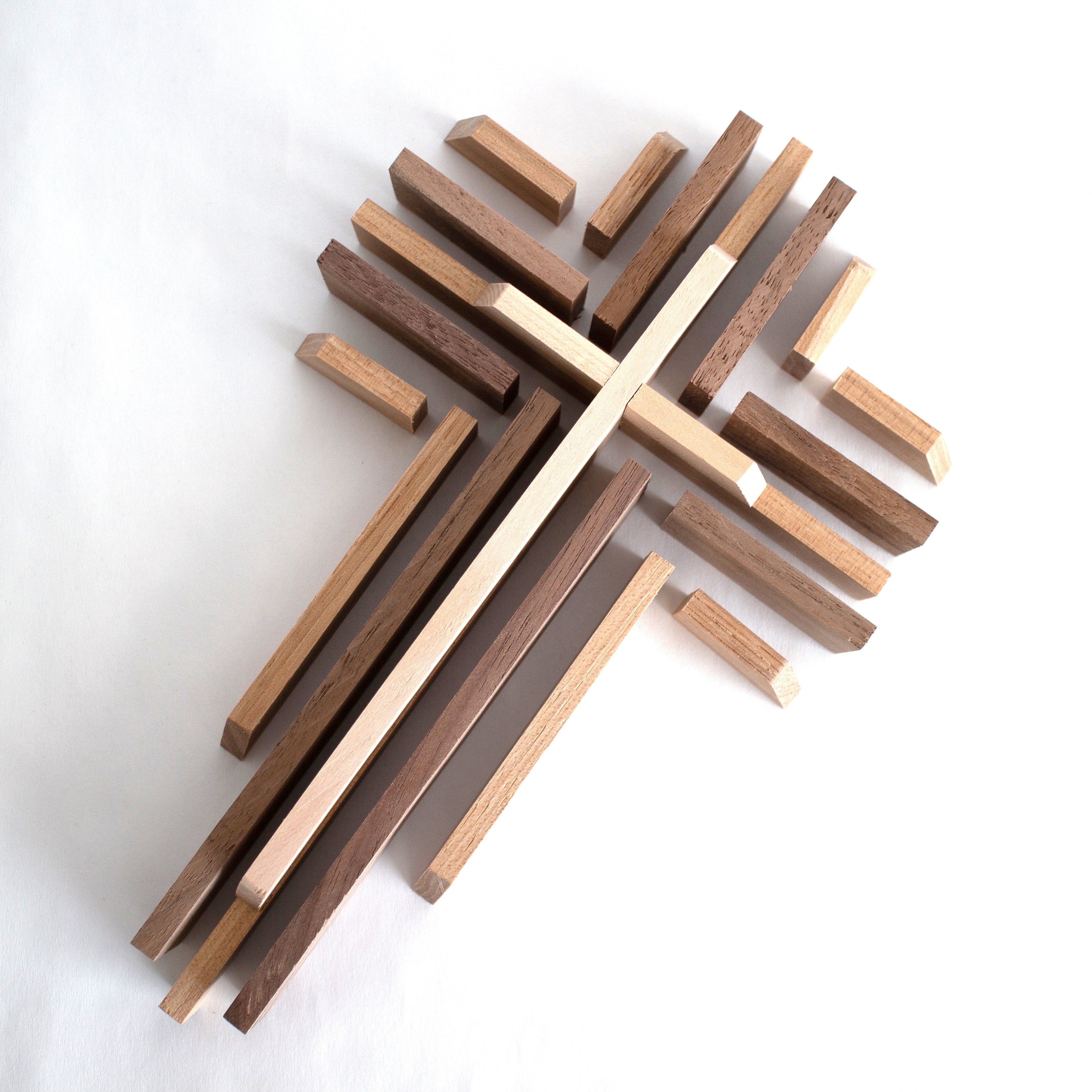 Walnut Cross Necklaces – Dennehey Design Co.