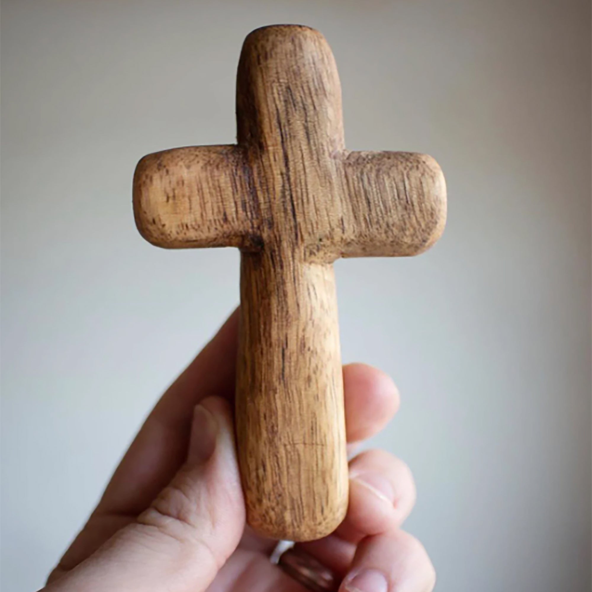 Handmade Wooden Pocket Crosses – Dennehey Design Co.