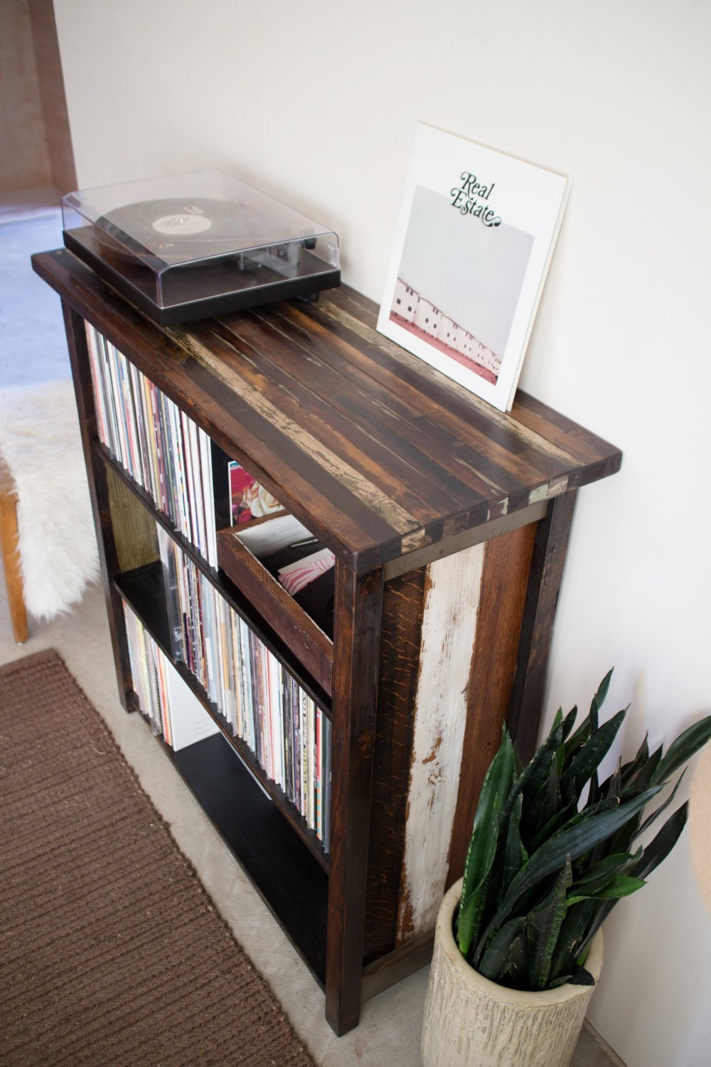 Turntable & Vinyl Cabinet » Three-Tier - Dennehey Design Co.