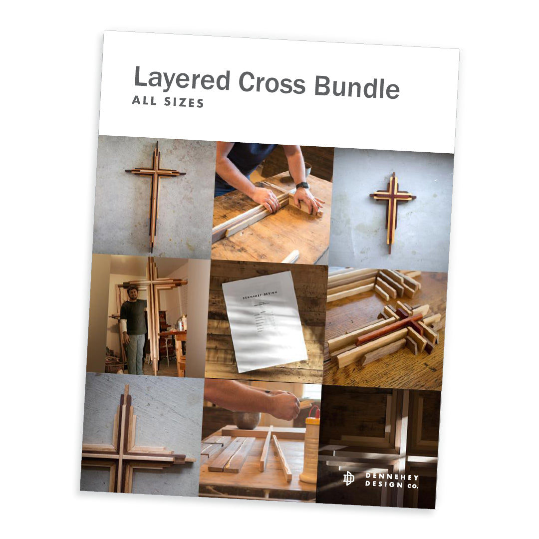 Large Wooden Church Cross – Dennehey Design Co.