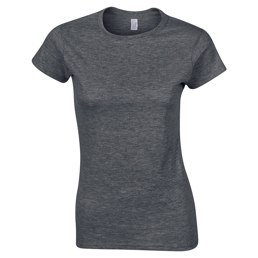 Product image of Dark Heather Gildan 64000L - Ladies' Softstyle® T-Shirt