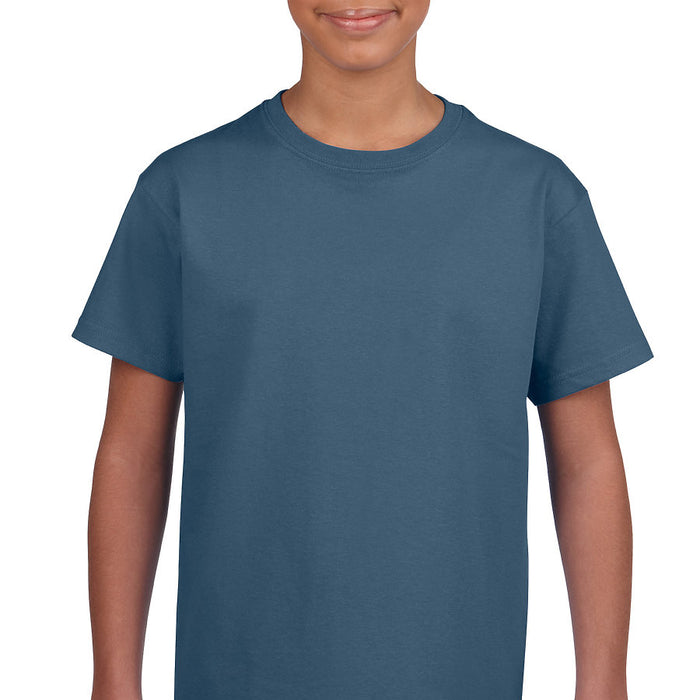 gildan indigo blue t shirt