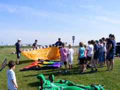 Kite education in Taber, Alberta canada