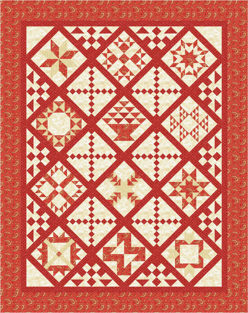 Just Takes 2 - Schoolhouse Quilt | Sentimental Stitches