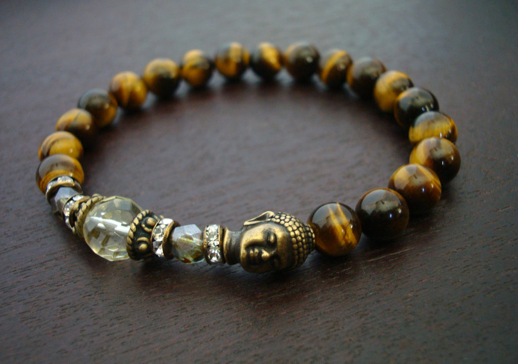 Womens Protection & Prosperity Mala Bracelet | औं 5th Element Yoga