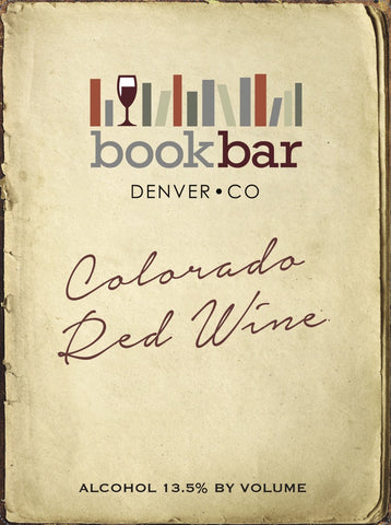 Bookbar Denver Wine Label