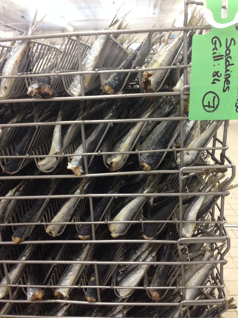 De stegte sardiner