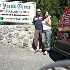 Anais Causse & Thomas Vetter visiting Le Vieux Chêne