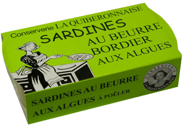 Sardines Bordier aux Algues