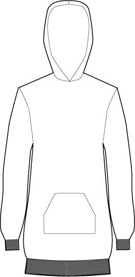 8001 JEM Set-in sleeve hoodie sewing pattern – Fitzpatterns