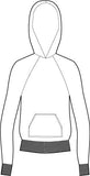 0501 KARINA Raglan sleeved hoodie sewing pattern – Fitzpatterns