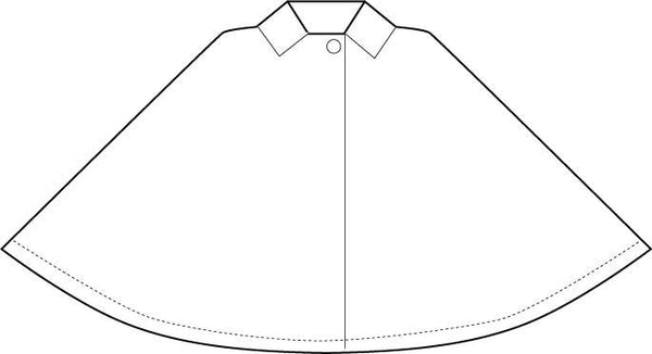 2114 TONIA Short Cape sewing pattern – Fitzpatterns