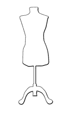 Mannequin outline