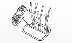Wellington Boot Rack