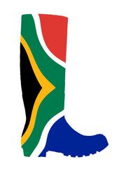 South African Wellington Boot Flag Design