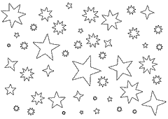 Star Outline Pattern