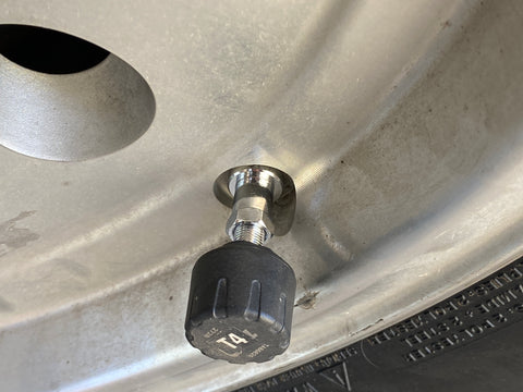 metal tire valve stem