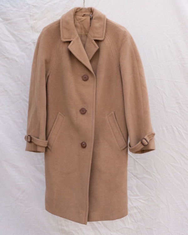 Vintage Boucle Wool BERLIN Coat #1 (S)