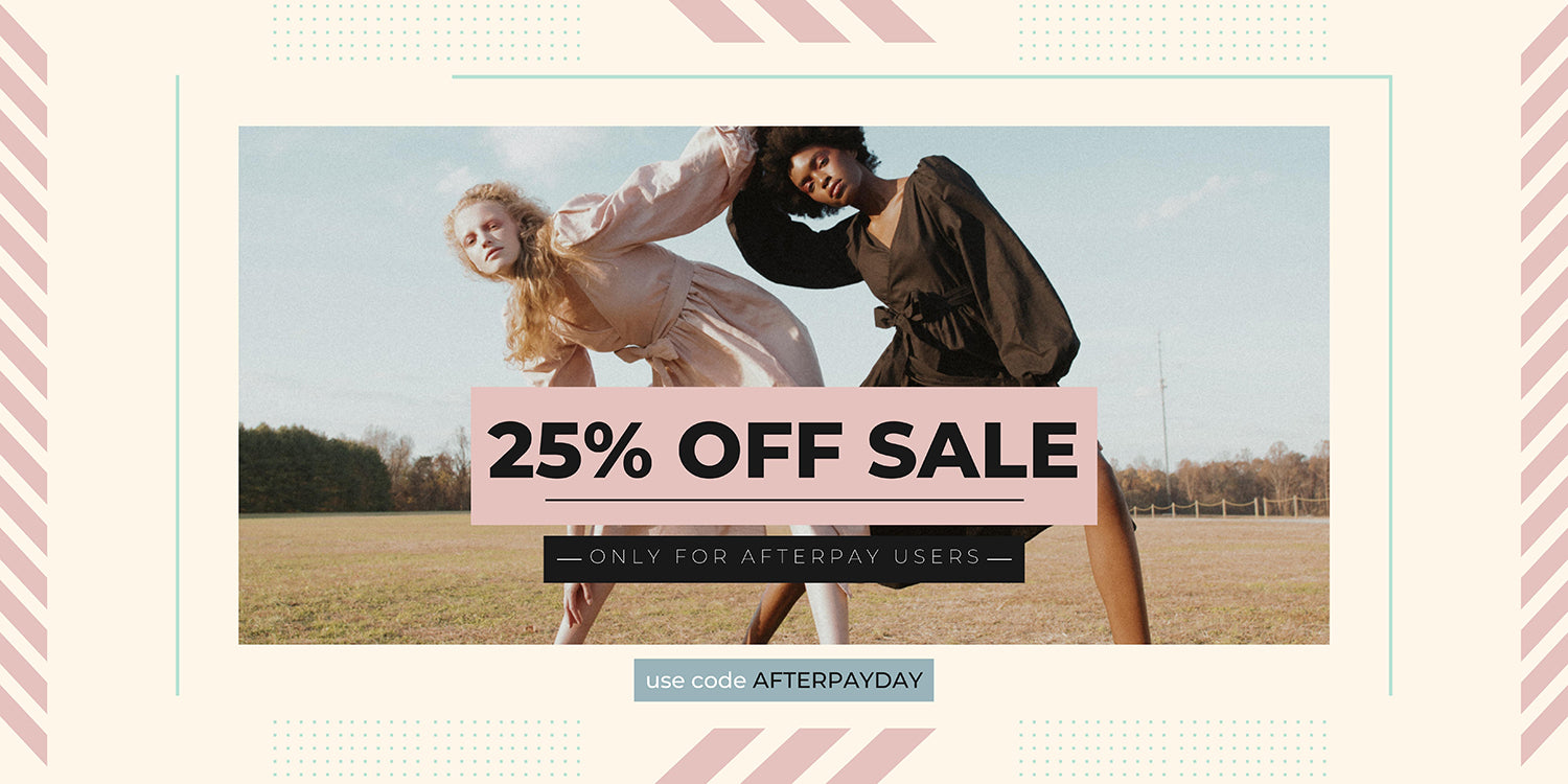 CLOSED CAPTION x AFTERPAY Sale