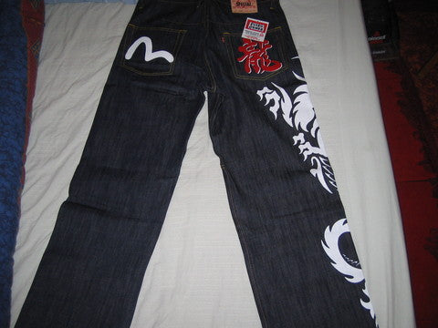 evisu dragon jeans