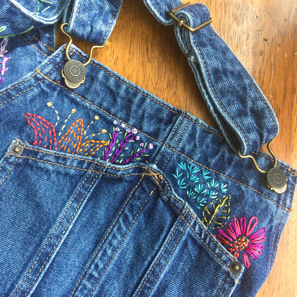 embroidery overall front