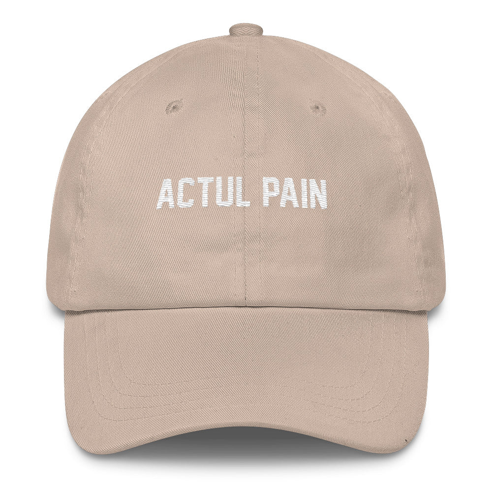 ACTUL PAIN // BOOTLEG // UNSTRUCTERED TWILL HAT | ACTUAL PAIN