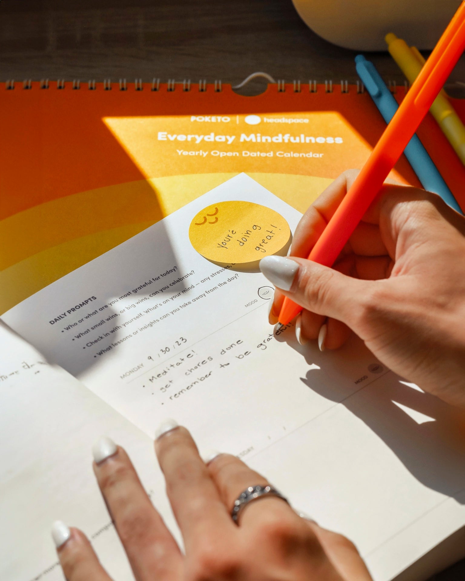 Headspace x Poketo Sticky Notes