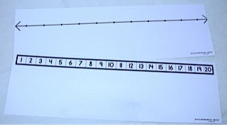 1 20 two sided number path line developmental math group