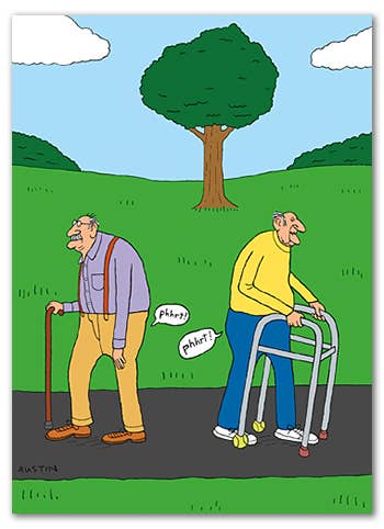 Old Farts Birthday Card