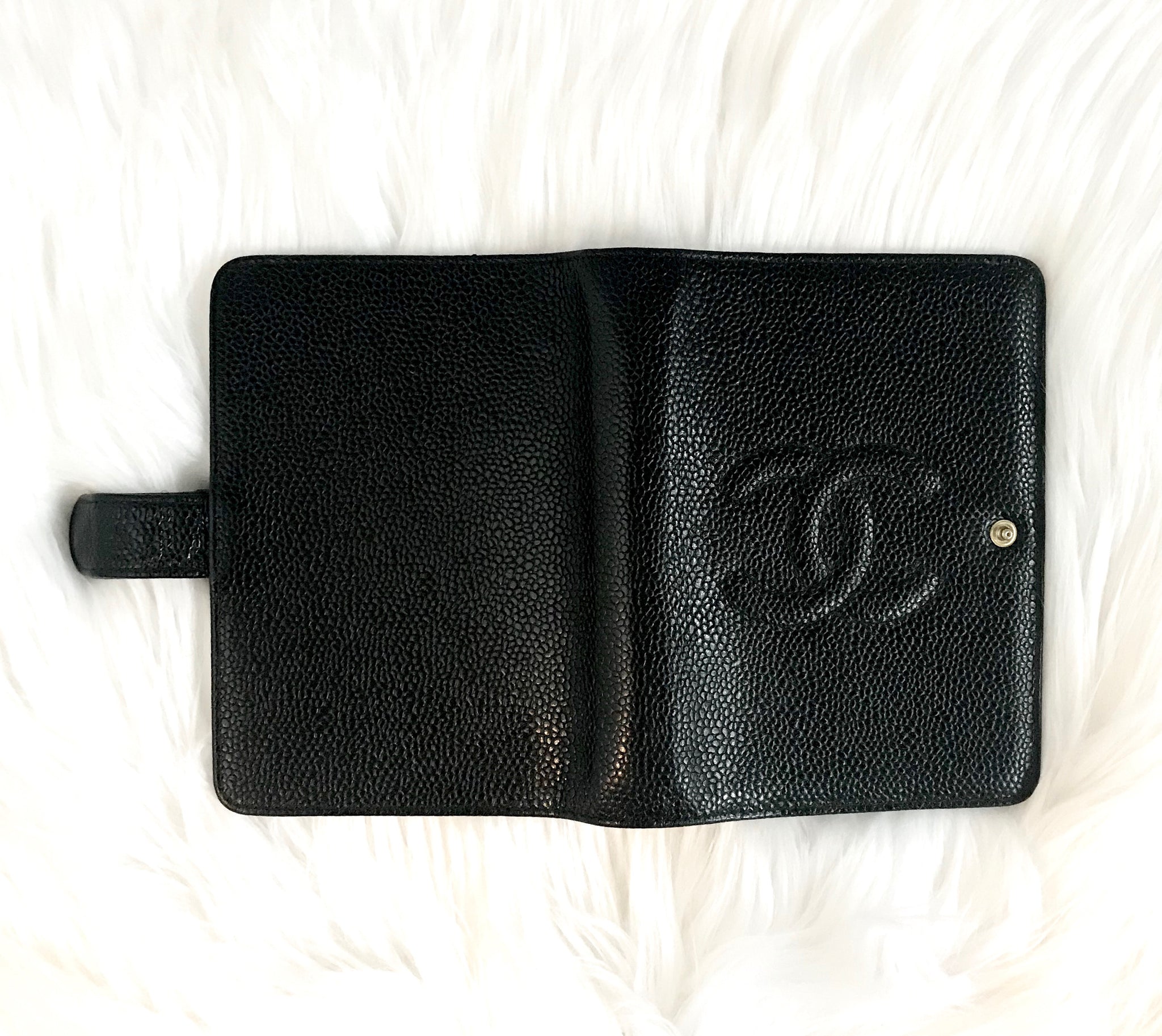 Vintage CHANEL Passport Cover Agenda Address Book – Clutch & Covet, LLC