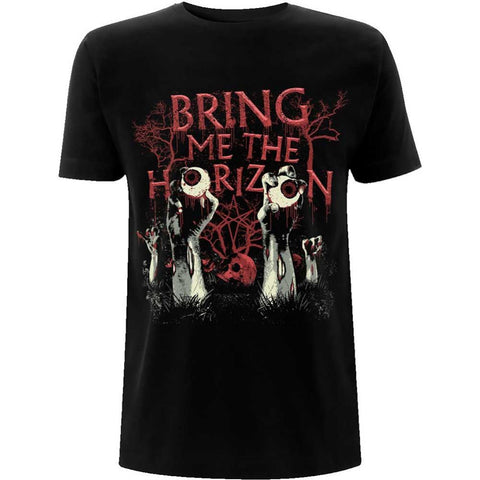 Bring Me The Horizon - Metal Logo Skull - T-Shirt