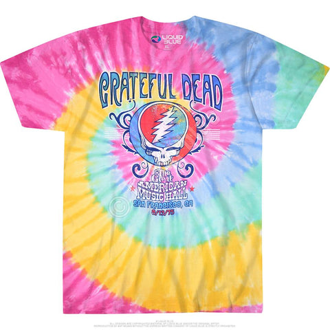 LIQUID BLUE Grateful Dead Roosevelt Cotton Graphic T-Shirt