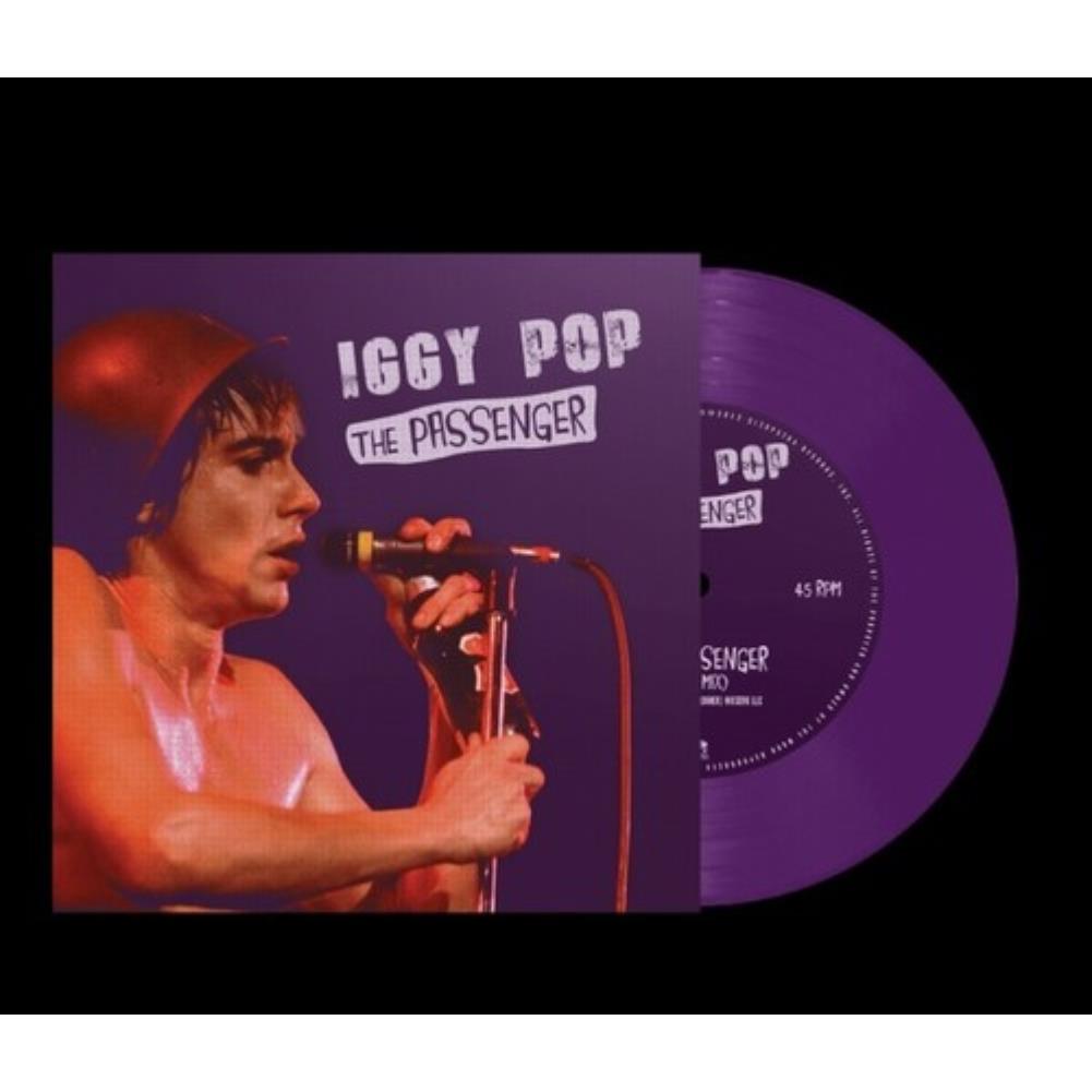 Mod viljen Ny ankomst Følg os Iggy Pop - Passenger - Purple - 7-inch Vinyl – RockMerch
