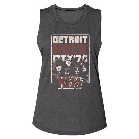 Vintage Rock Band T-shirt' Women's Premium Tank Top