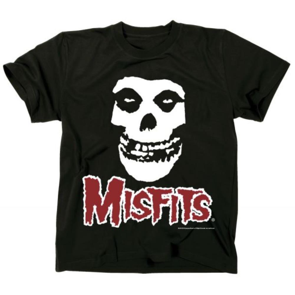 Misfits Fiend Skull Red Men's T-Shirt - Special Order