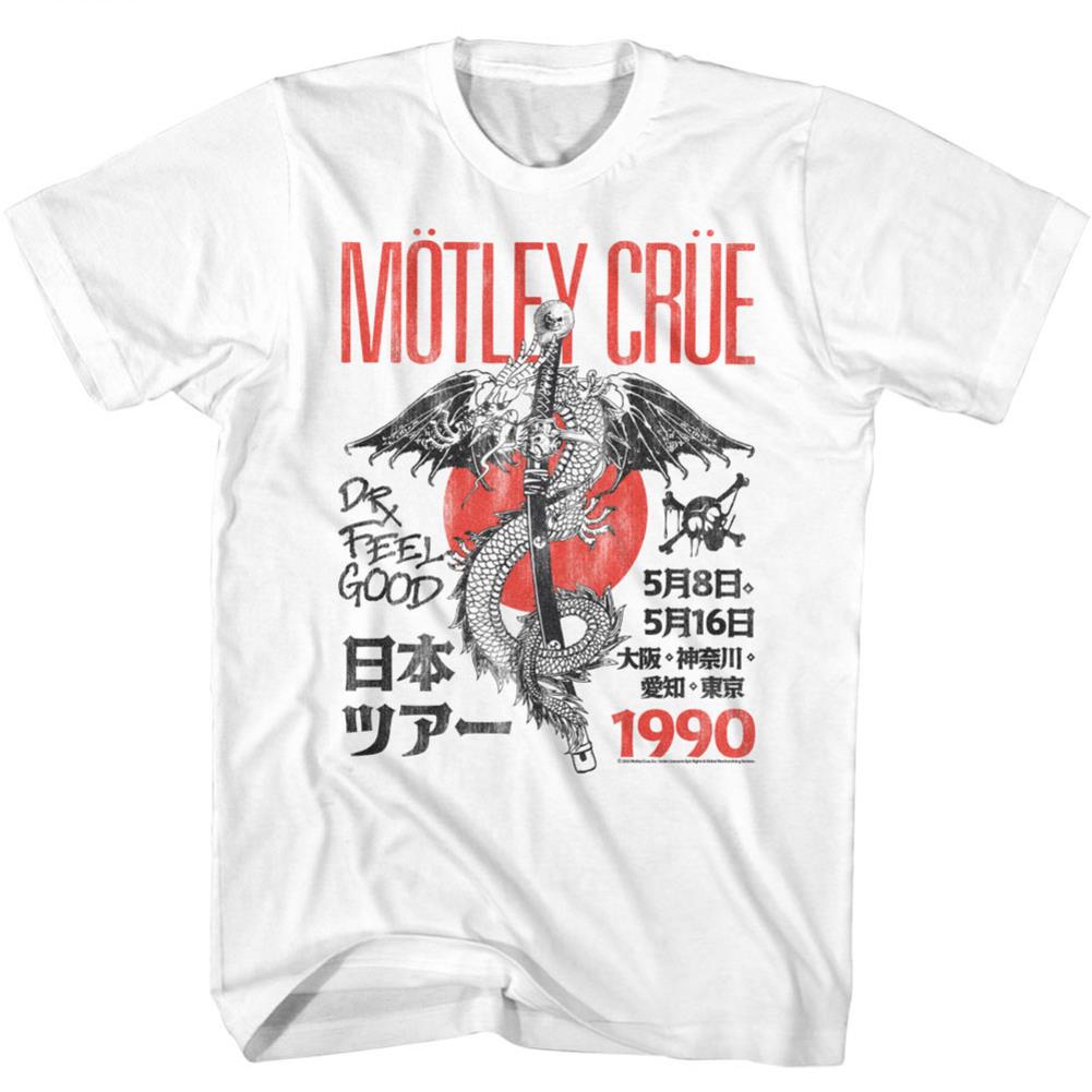 Motley Crue Special Order Jpn Tour 90 Adult Short-Sleeve T-Shirt