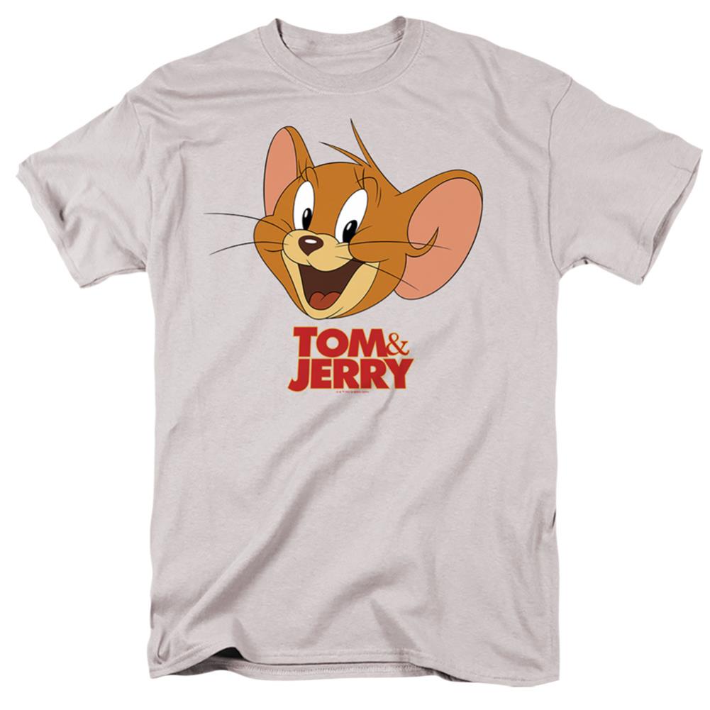 Tom And Jerry Jerry Head Men's 18/1 Cotton Short-Sleeve T-Shirt - Special  Order