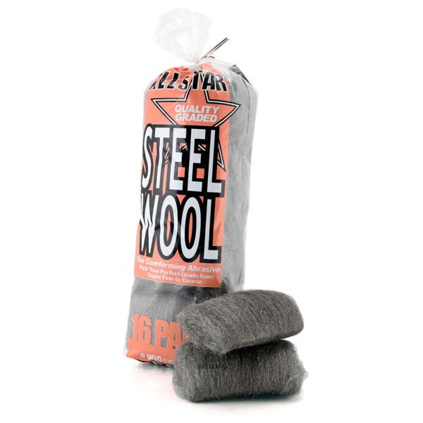 Steel Wool Pads #0000 Super Fine (Allstar) – HD Car Care