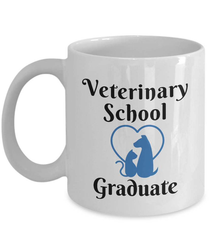 Veterinary School Graduate Mug Vet Graduation Gifts Novelty New Veterinarian Coffee Cup