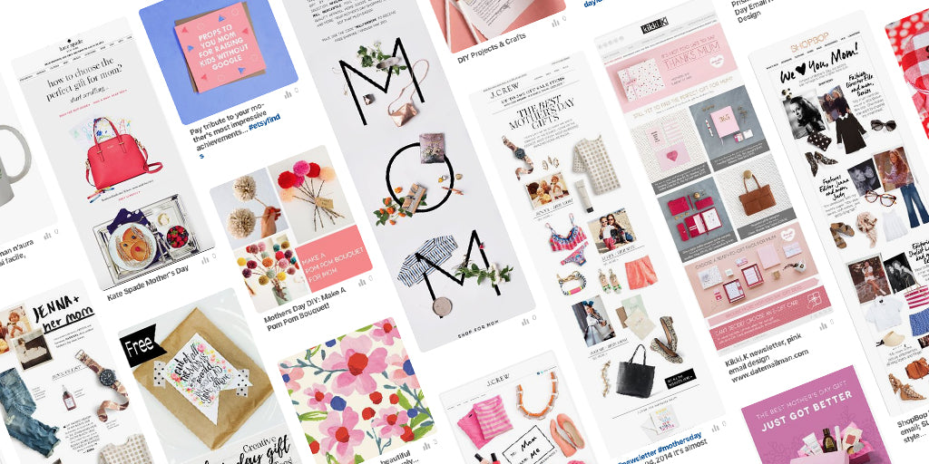Mother's Day inspiration for webshops