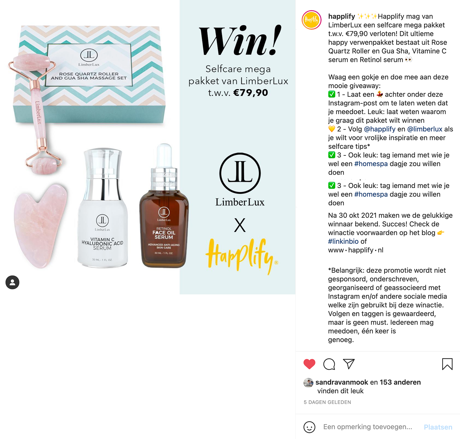 Schnelles Instagram-Gewinnspiel