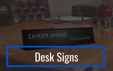 Office Name Plates Diy Nameplates Signs For Desks Cubicles
